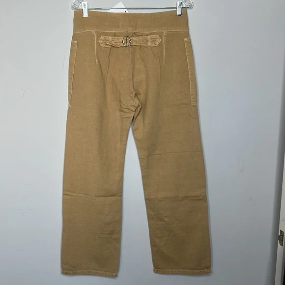 Free People Sandrine Rose French Worker Tan Jeans Size 27 NWT - Picture 7 of 7